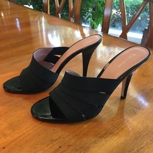 Black Calvin Klein Rona Elastic Heels - Size 9